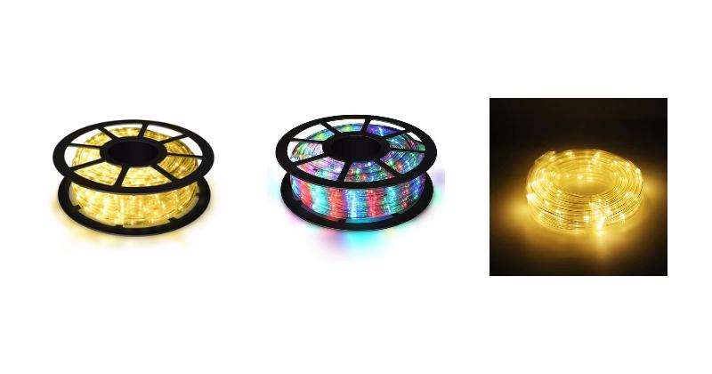 Preisvergleich: LED Lichtschlauch versch Farben zur Wahl für innen und außen